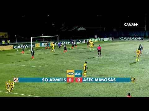 23e journée Ligue 1 SOA ASEC Mimosas résumé