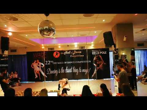 Nikoletta Mitsoglou 1st Exotic Category @WADF world championship Athens.