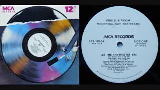 ERIC B. &amp; RAKIM - Let The Rhythm Hit &#39;Em (12&quot; Promo) - 1990