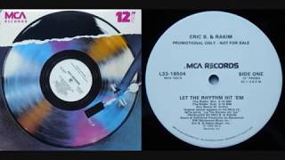 ERIC B. &amp; RAKIM - Let The Rhythm Hit &#39;Em (12&quot; Promo) - 1990