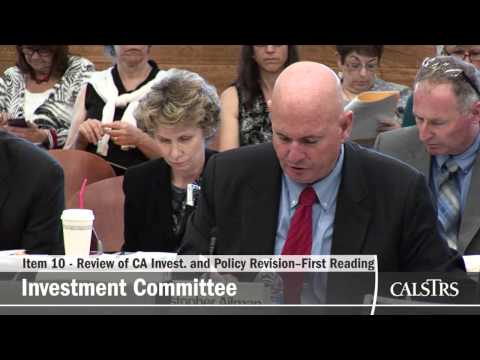 Teachers' Retirement Board June 2014 - Investment Committee