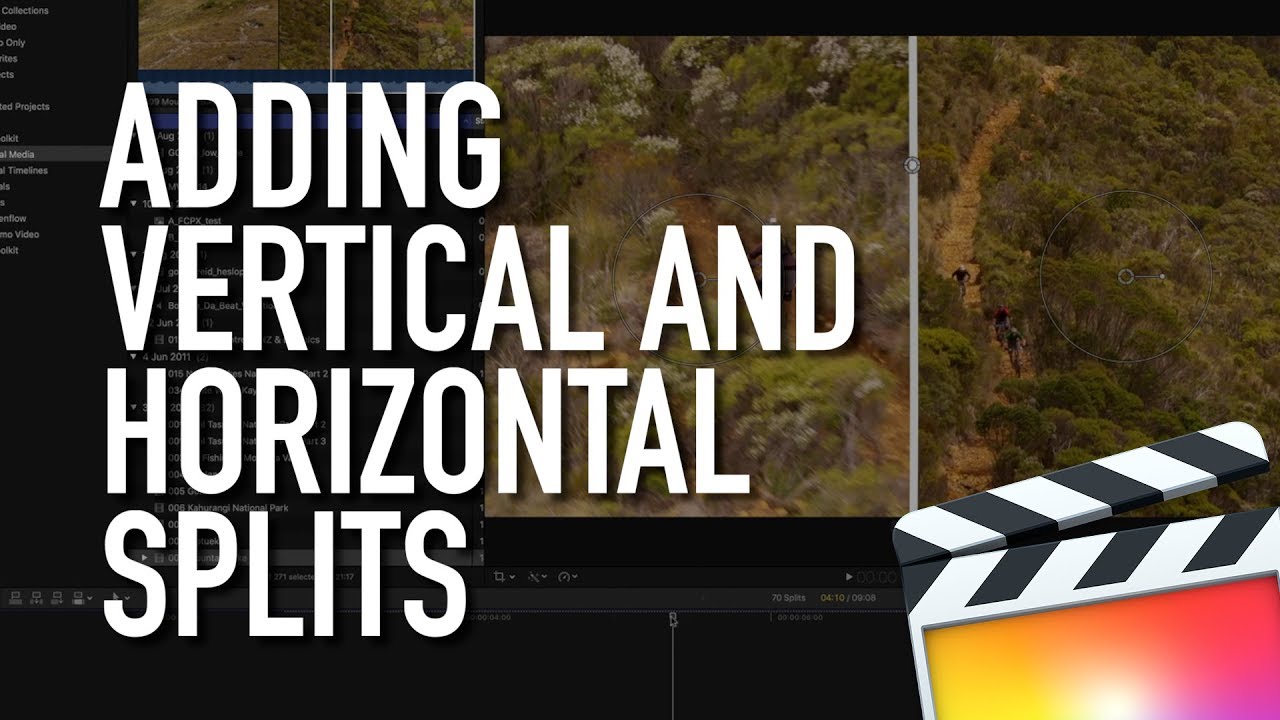 Adding Vertical and Horizontal Splits in <span style=