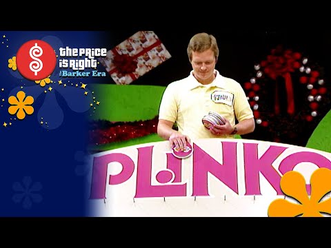 Contestant Collects All Five PLINKO Chips for a Chance at $25,000 in Cash! - The Price Is Right 1984
