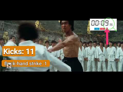 BRUCE LEE in SLOW MOTION  Enter the Dragon #brucelee