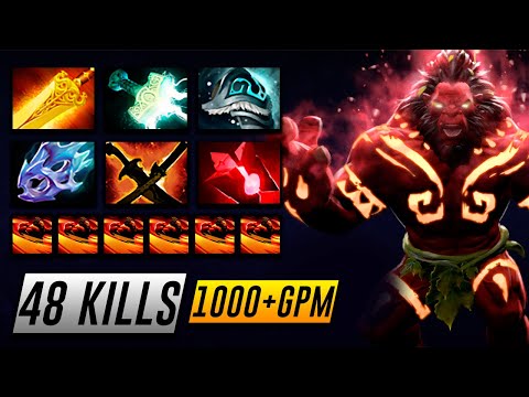 GoodWIN AXE [48/1/7] 1000+ GPM - Dota 2 Pro Gameplay [Watch & Learn]