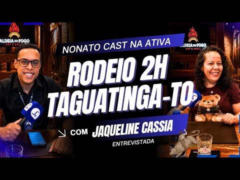 Entrevista com a Jaqueline Cássia Evento Rodeio 2H Taguatinga Tocantins 