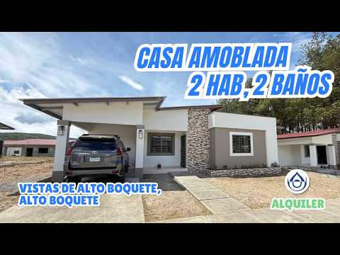 Casa AMOBLADA en Alquiler – Vistas de Alto Boquete, Chiriquí. 6981.5000