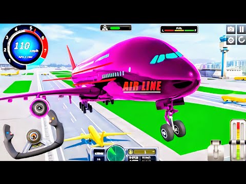 Flight Airplane City Pilot Simulator - Boeing Emergency Landing Goes Wrong 🚨✈️ (Android Gameplay)