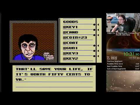 Déjà Vu: A Nightmare Comes True - Any% Glitchless in 15:41