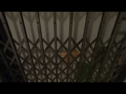 the antique gated Otis elevator at 125 Broad street in downtown kingsport TN.