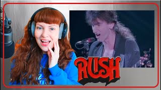 Redhead Reaction to Rush - Manhattan Project (A Show of Hands 1989)