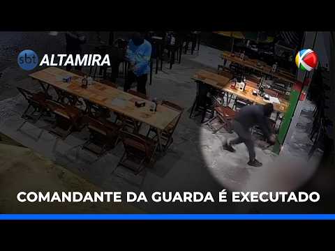 Comandante da Guarda Municipal é morto a tiros dentro de pizzaria no Pará | SBT Altamira