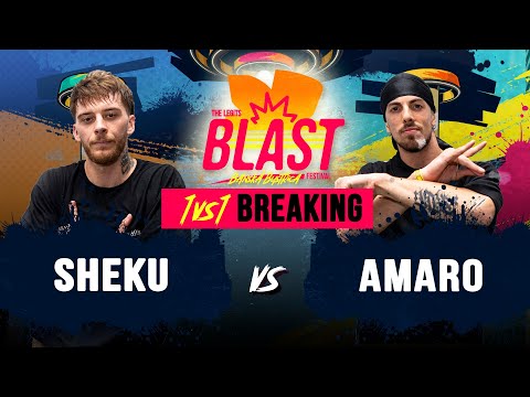 Sheku vs Amaro I Top 16 1vs1 Breaking I The Legits Blast 2023