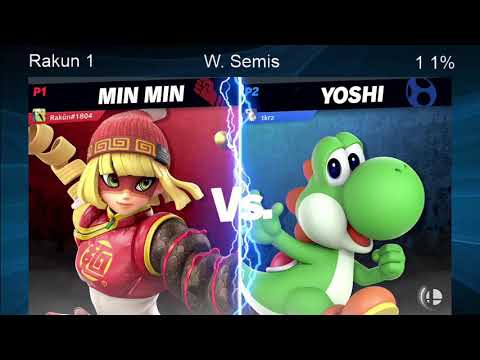 CWA Wifi Weekly 33 - Ranch Raccoon (Steve, Min Min) vs 1% (Kirby, Yoshi) Winners Semifinals