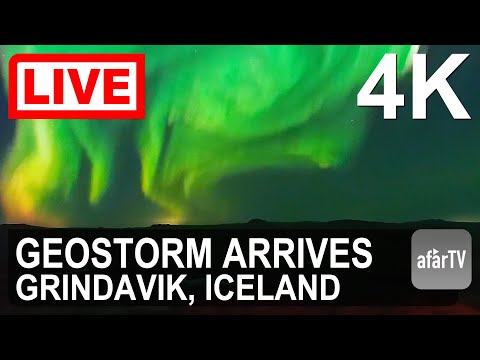 Jan 20, 2026:  Extreme Aurora Storm Over Iceland | G4 Geomagnetic Event in 4K