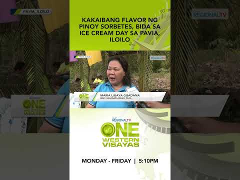 Shorts: Kakaibang Flavor ng Pinoy sorbetes, Bida sa Ice Cream Day sa Pavia, Iloilo