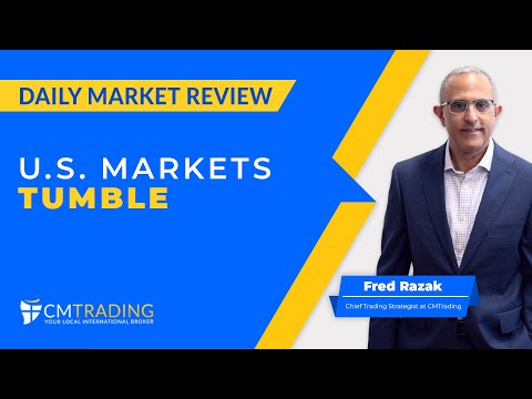 CMTrading Daily Market Review October 26th, 2023 - U.S. Markets tumble.
