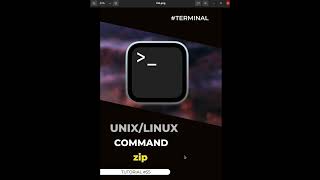 Linux/Ubuntu Tricks #55 #shorts - zip command