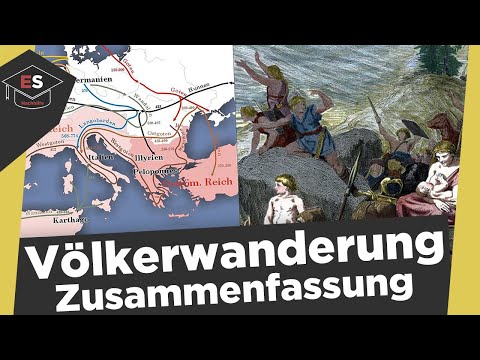 Völkerwanderung - Zusammenfassung für das Abitur - Völkerwanderung Geschichte einfach erklärt!