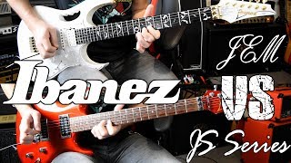 Video thumbnail for GUITAR BATTLE : Ibanez Jem VS Ibanez JS1200 by NeoGeofanatic