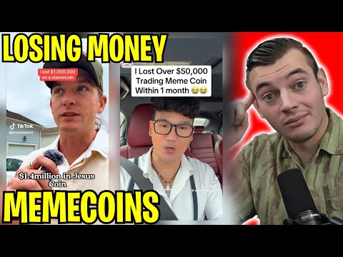 30 Minutes of People Losing Money on Meme Coins