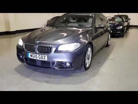 BMW 5 SERIES 2.0 520D M SPORT TOURING 5d AUTO 188 BHP