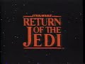 Return Of The Jedi 1986 VHS Closing