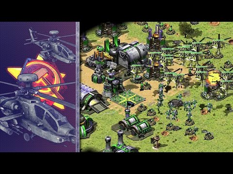 Red Alert 2 - Battle Fortresses versus Siege choppers