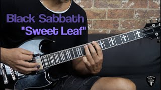 Black Sabbath - "Sweet Leaf" - Metal Guitar Lesson (w/TABS)
