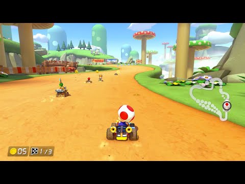 Mario Kart 8 Deluxe: Wii Mushroom Gorge [1080 HD]