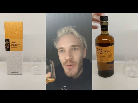 PewDiePie Stories Nikka Coffey Malt Whisky