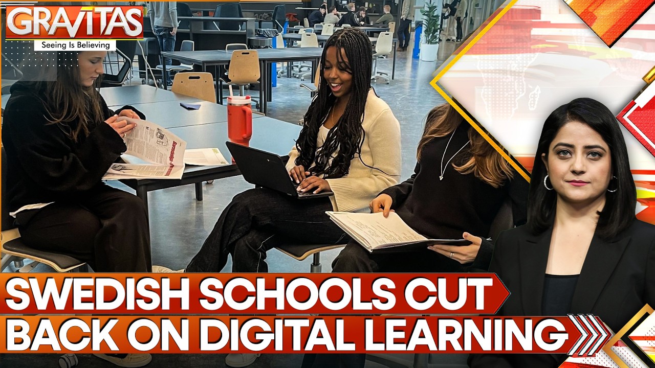 Sweden Wants Classrooms To Revert To Books, Paper & Pens | GRAVITAS