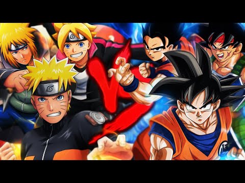 Video thumbnail for Goku, Gohan e Bardock VS. Naruto, Boruto e Minato