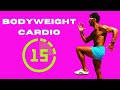 ❤️ #Shorts 15-MINUTE BODYWEIGHT CARDIO WORKOUT! | BJ Gaddour Fat Loss Exercises MetCon Home Gym