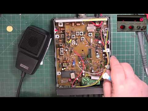 Danita 1240UK PR27/94 UK FM CB radio - service alignment