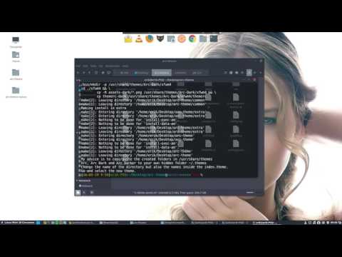 How to change the colour of the gtk theme arc from horst3180 to Arc Paper SINGLE SCREEN