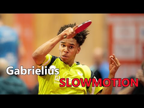 Gabrielius Camara 🔥 to Germany 4x Slowmotion | Masters 2022 | Bundesliga #tischtennis  #tabletennis
