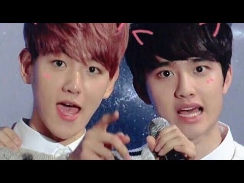 EXO Cute Chemistry of Vocalists | Baekhyun and Kyungsoo #weareone #exo