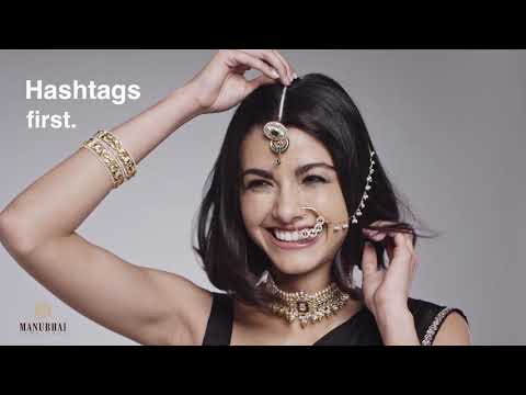 #TheBombayBrides by Manubhai Jewellers | Hashtags first, then the pheras
