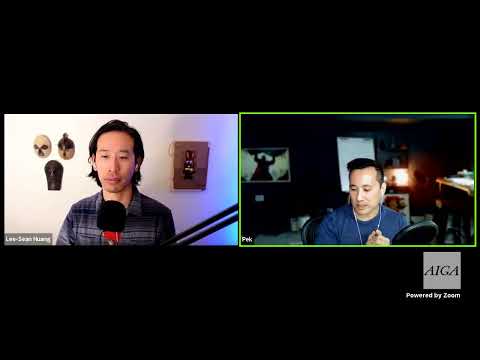 AIGA Design Future Live with Lee-Sean Huang and Pek Pongpaet