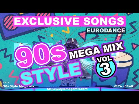90s Eurodance Dancefloor Party Mega Mix - Vol.3 - Song Playlist