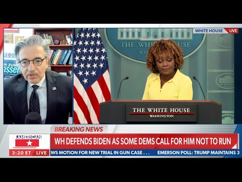Dr. Zuhdi Jasser reaction to Biden's declining health and cover-up on NewsmaxTV (July 9, 2024)