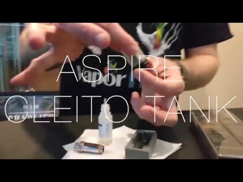 Part of a video titled Aspire Cleito Tank Fast/Quick Coil Replacement - February 2016