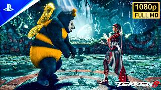 Panda vs Jun & JACK-8 | Tekken 8 PS5 Gameplay