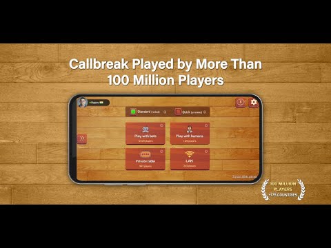 Callbreak.com - Card game Video