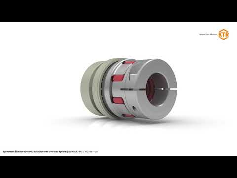 Spielfreies Überlastsystem SYNTEX®-NC in Kombination mit ROTEX GS