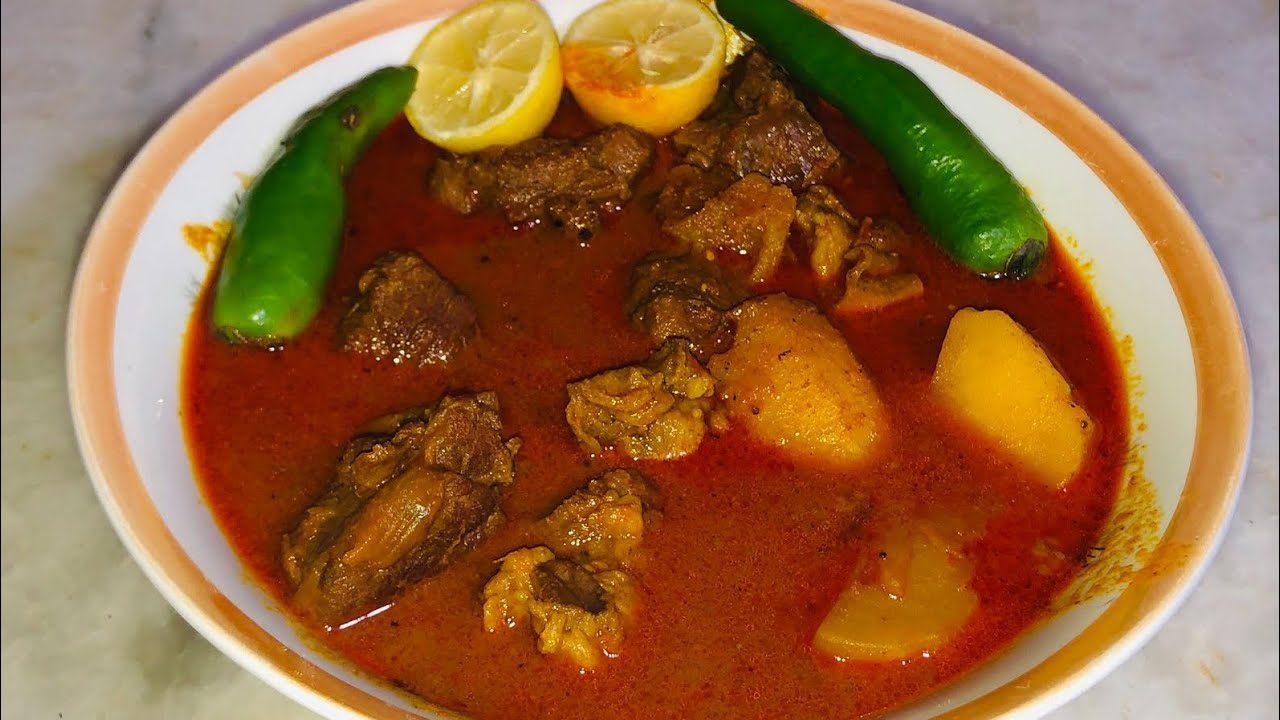 Shadiyon Wala Degi Beef Aloo Ghost Recipe| By Mama Vlog 