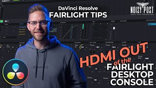 Video thumbnail for Blackmagic Design's Fairlight Desktop Console | HDMI OUTPUT & VISUAL FEEDBACK | Davinci Resolve by Benni Knop