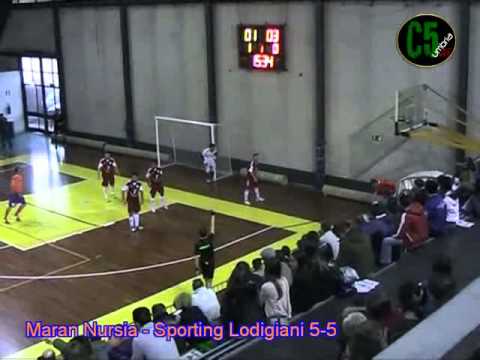 Maran Nursia - Sporting Lodigiani 5-5 Video by C5Umbria