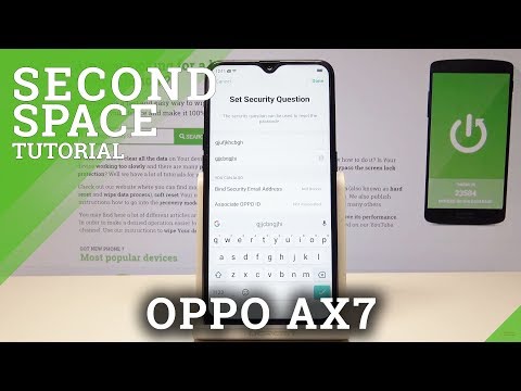 How to Enable Private Space in OPPO AX7 - Personal Desktop Activation